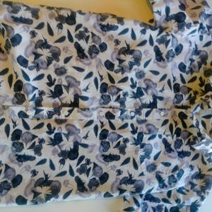 Saturdays "Surf" NYC button down short sleeve floral print shirt